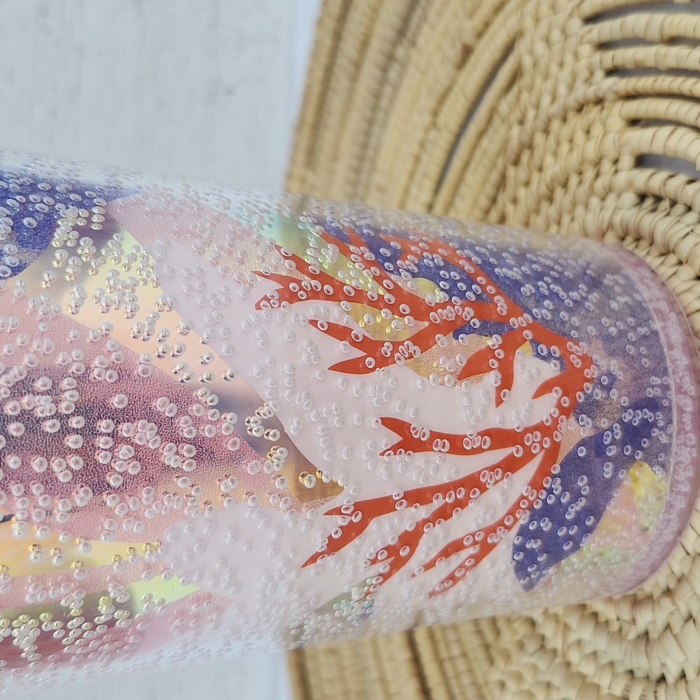 STARBUCKS CORAL REEF VENTI TUMBLER - Picture 3 of 11